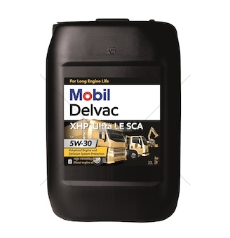 Mobil Delvac XHP Ultra LE SCA 5W-30 je extra vysoce výkonný syntetický naftový motorový olej navržený tak, aby poskytoval vynika