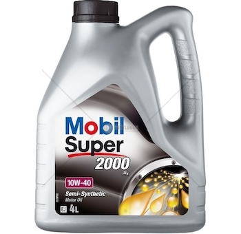 OLEJ MOBIL SUPER 2000 X1 10W40 4L  10W40X1