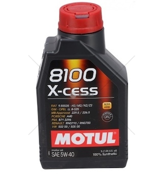 OLEJ MOTUL 5W40 8100 X-CESS 1L  102784