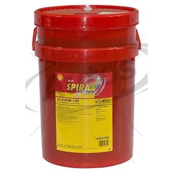 Olej převodový shell spirax s2 a 85w-140, 20l  nákladní vozy 0171091_A