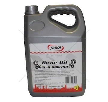 OLEJ PRZEKL.GL4 SAE 80W90 5L JASOL JASOL 05901797901707