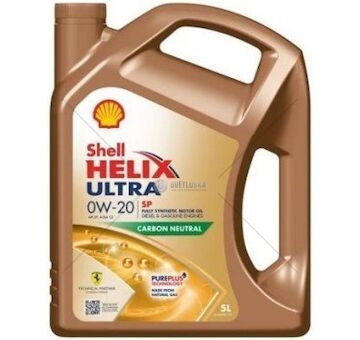 Olej SHELL HELIX ULTRA SP 0W20 5L SHELL 550063071