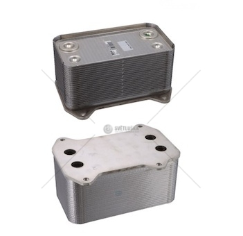 Olejový chladič, motorový olej BEHR 1387035