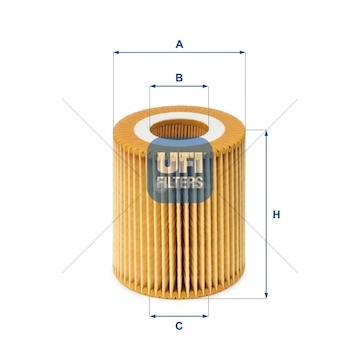 Olejový filter - bmw 1 e81 116/ 1 e87 116/ x1 e84 18 10> WUFI 25.028.00