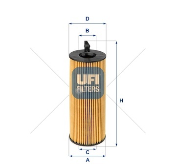 Olejový filter - bmw 5 f10 m550 d/ x5 f15 m50 d/ x6 f16 m50 d 14> WUFI 25.084.00