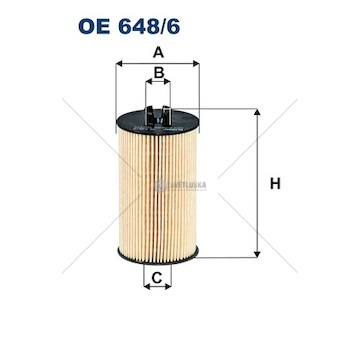Olejový filter fiat croma 05> 1.8 16v WFIL OE 648/6