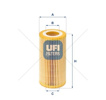 Olejový filter ford focus c-max 03> 2.5 st WUFI 25.039.00