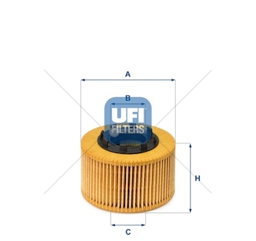 Olejový filter ford transit 00> 2.0 d/2.0 tdci 25.015.00