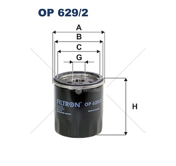 Olejový filter ford transit 06> 2.3 16v WFIL OP 629/2