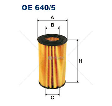 Olejový filter mercedes sprinter 06> 906 515 cdi WFIL OE 640/5