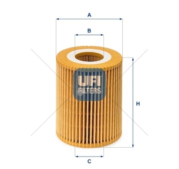 Olejový filter - opel astra 1.7cdti/ mokka 1.7cdti/ zafira 1.7cdti 12> WUFI 25.085.00
