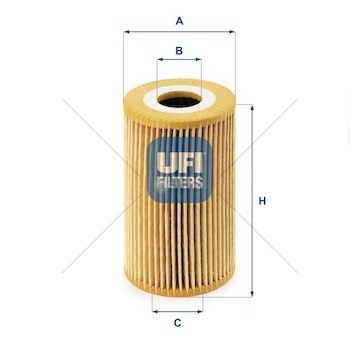 Olejový filter - WUFI 25.008.00