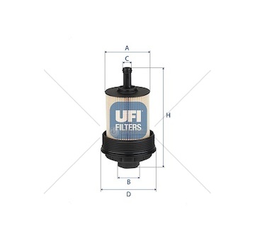 Olejový filter - WUFI 25.285.00