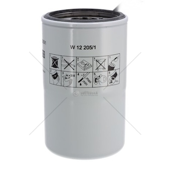 Olejový filtr MANN-FILTER W 12 205/1
