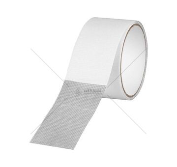 Opravná páska na moskytiéry, sítě proti hmyzu 50 mm × 2 m, šedá – STREND PRO
