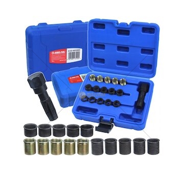 Opravná sada na závity zapalovacích svíček M14, 16ks MAR-POL