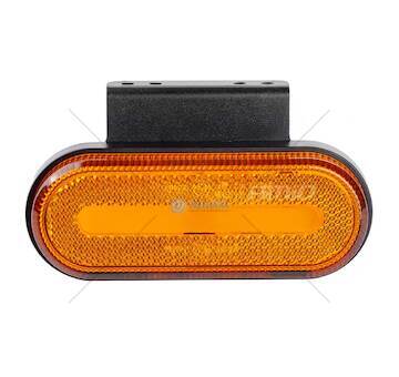 Oranžové obrysové světlo - oválné LED- OM-01-O