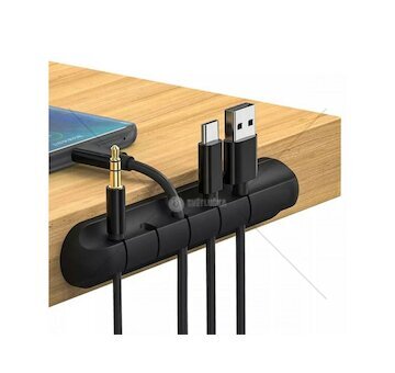 Organizér kabelů černý