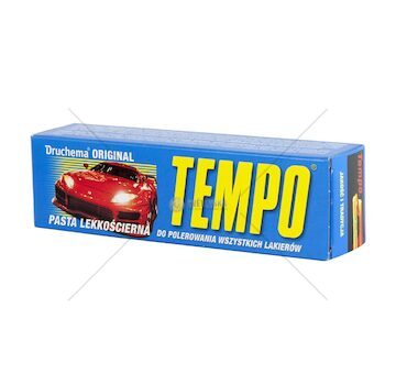 ORIGINAL TEMPO pasta na staré autolaky - je krémovitá jemně abrazivní pasta /120g