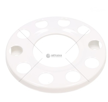 OSLONA KOLA 10 OTWOROW MALOWANA BIALA BEAM CM10XB