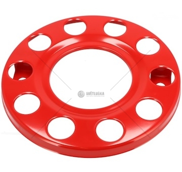 OSLONA KOLA 10 OTWOROW MALOWANA CZERW. BEAM CM10XR