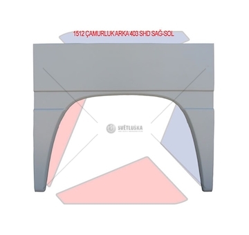 OSLONA NADKOLA MB O403 SHD TYLNA L/P POLMET P-1512