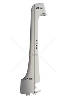 OSLONA SLUPKA KABINY MAN TGS,TGX XL LAMIRO 340-20