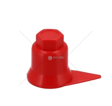 OSLONKA SZPILKI KOLA S-33 PLAST.CZERWONA  220372/WS