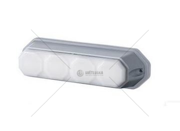 Osvětlení kabiny vnitřní LED šedé 12/24V HOR 78 HORPOL LWD2262