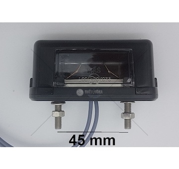 Osvětlení SPZ černé W52Z