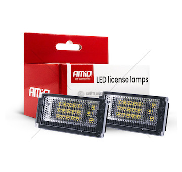 Osvětlení SPZ CLP14 MINI AMiO-04557