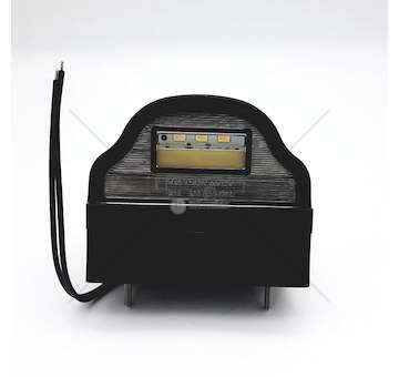 Osvětlení SPZ W88 černé LED 12/24V