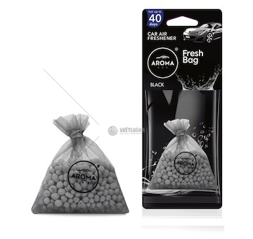 Osvěžovač vzduchu AROMA FRESH BAG Black - NEW - ceramic