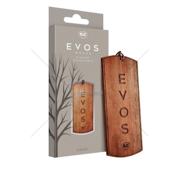 Osvěžovač vzduchu do auta k2 evos grace angel, závěsná dřevěná destička V041_A