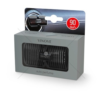 Osvěžovač vzduchu do auta VINOVE EVOLUTION LINE SILVERSTONE