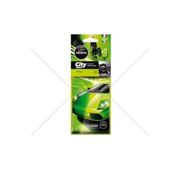 Osvěžovače vzduchu AROMA CAR CITY CARD LEMON