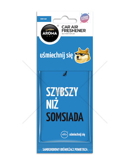 Osvěžovače vzduchu AROMA CAR LETS SMILE New Car