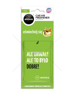 Osvěžovače vzduchu AROMA CAR LETS SMILE Pomelo