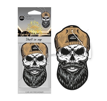 Osvěžovače vzduchu AROMA CAR MUERTOS Skull in a Cap