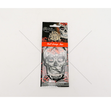 Osvěžovače vzduchu AROMA CAR MUERTOS Skull Orange Man Island Driftwood