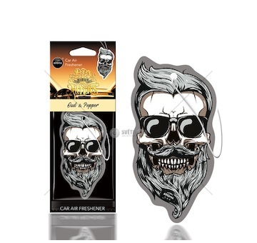 Osvěžovače vzduchu AROMA DIA DE LOS MUERTOS Oud&Pepper Skull