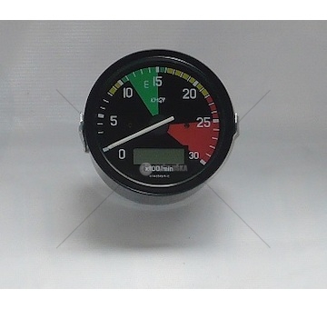 Otáčkoměr D100 3 vývod. s počítadlem motoh.
