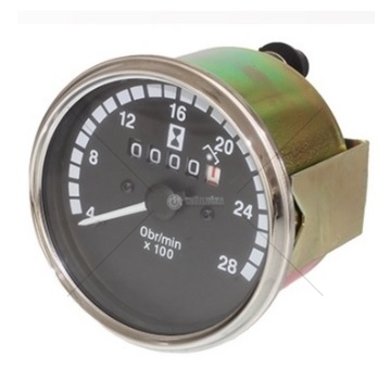 Otáčkoměr s počítadlem motohodin 12V průměr 85mm