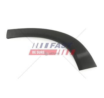 Ozdobná lišta fiat ducato 14> dveře přední pr black  ft90862