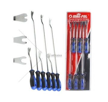 Páčidlo pro demontáž čalounických spon sada 6ks MAR-POL