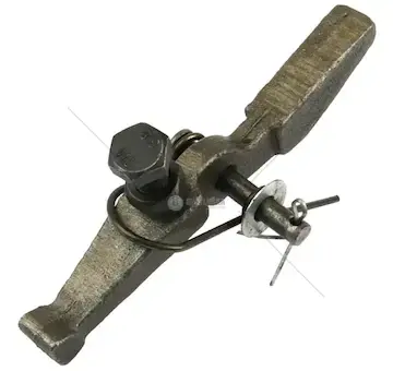 Páčka spojky t25 starý typ kompletní s pružinou | 25.21.130