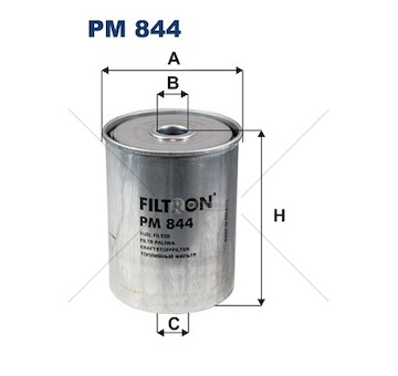 Palivovy filtr fiat strada 98> 1.7 d WFIL PM 844