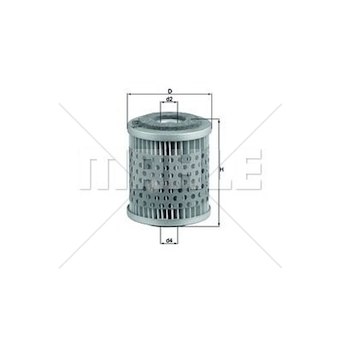 Palivový filtr MAHLE KX 38