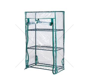 Pařeniště 46×24×80 cm, fólie, 3 police - Greenhouse