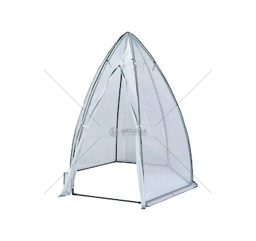 Pařeniště jehlan 160×160×180 cm, folie - Greenhouse